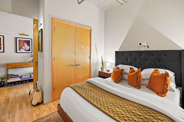 748 3rd St N Unit 504, Minneapolis, MN 55401 - bedroom featuring wood finished floors and a closet