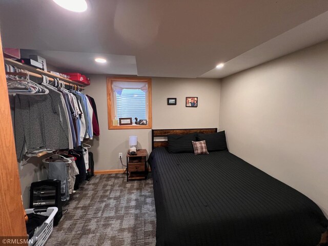 305 7th Ave E, Alexandria, MN 56308 - bedroom featuring carpet, recessed lighting, and baseboards