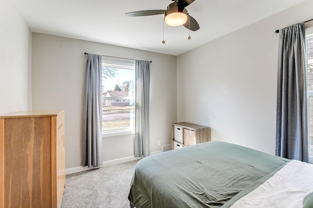 321 15th Ave N, Hopkins, MN 55343 - bedroom with carpet and a ceiling fan