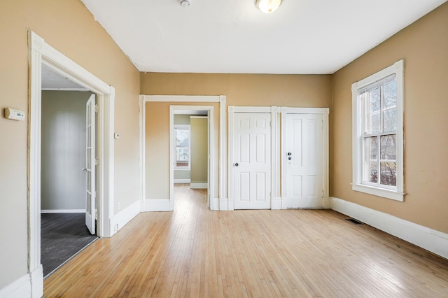 420 Lafond Ave, Saint Paul, MN 55103 - unfurnished bedroom featuring light wood-style floors and baseboards
