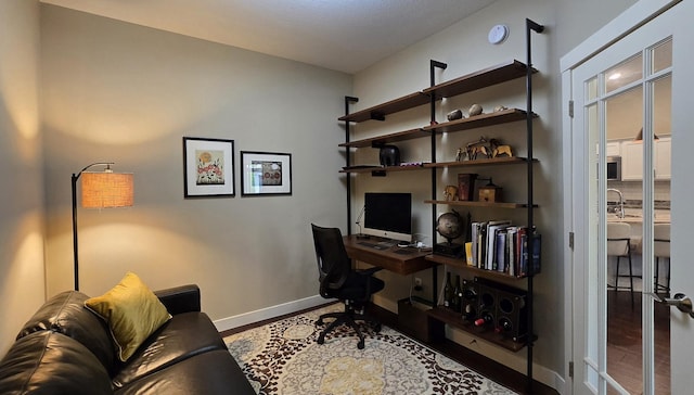 1300 Event Center Dr NE # 23, Bemidji, MN 56601 - office featuring wood finished floors and baseboards