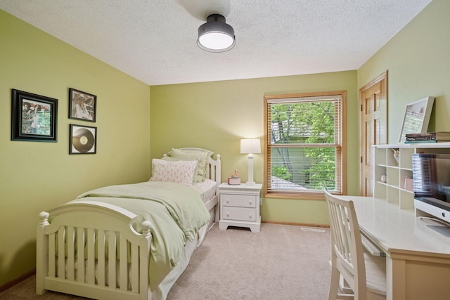 6253 Niagara Ct N, Maple Grove, MN 55311 - bedroom with carpet flooring, a textured ceiling, and baseboards