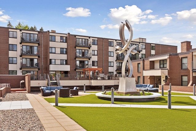52 Groveland Ter Unit A402, Minneapolis, MN 55403 - view of property's community featuring outdoor lounge area