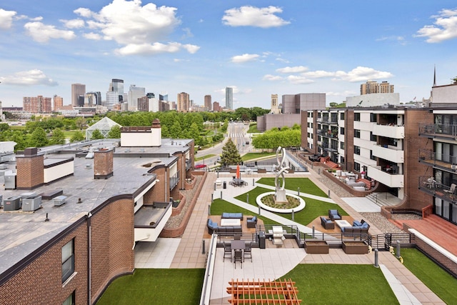 52 Groveland Ter Unit A402, Minneapolis, MN 55403 - surrounding community with a skyline view