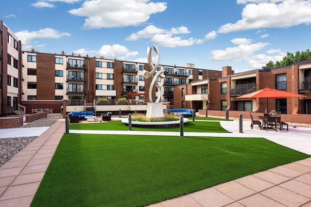 52 Groveland Ter Unit A402, Minneapolis, MN 55403 - view of property's community with a lawn