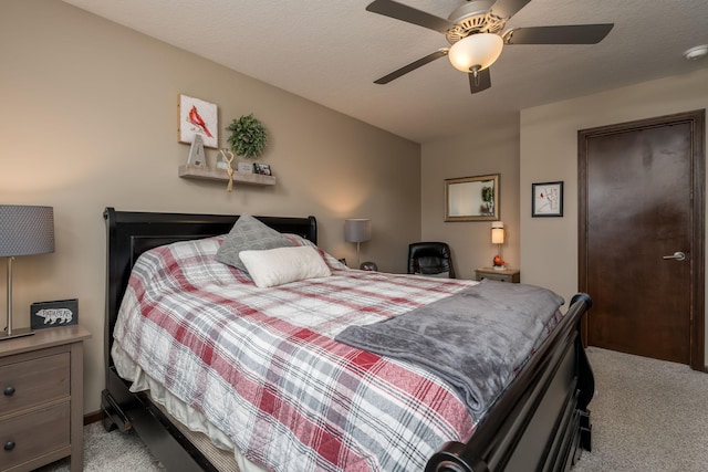 641 Beverly St, Wanamingo, MN 55983 - carpeted bedroom with a ceiling fan