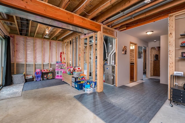641 Beverly St, Wanamingo, MN 55983 - unfinished basement featuring heating unit
