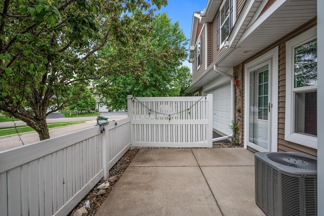 3474 White Pine Way, Stillwater, MN 55082 - view of patio with cooling unit
