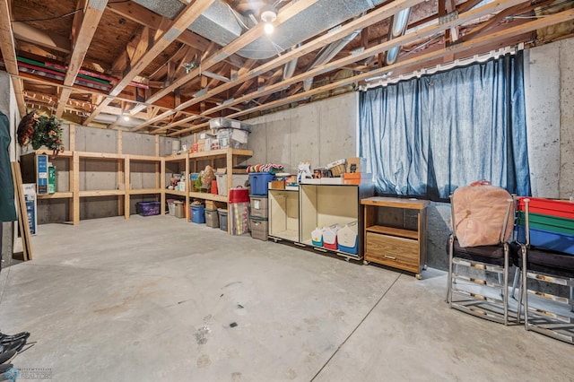 4388 52nd St S, Fargo, ND 58104 - view of unfinished basement