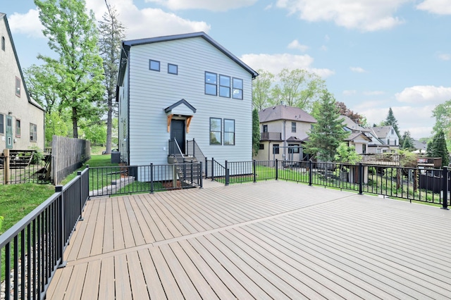 4804 12th Ave S, Minneapolis, MN 55417 - deck featuring a residential view