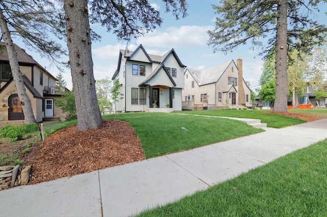 4804 12th Ave S, Minneapolis, MN 55417 - english style home featuring a front yard and a residential view