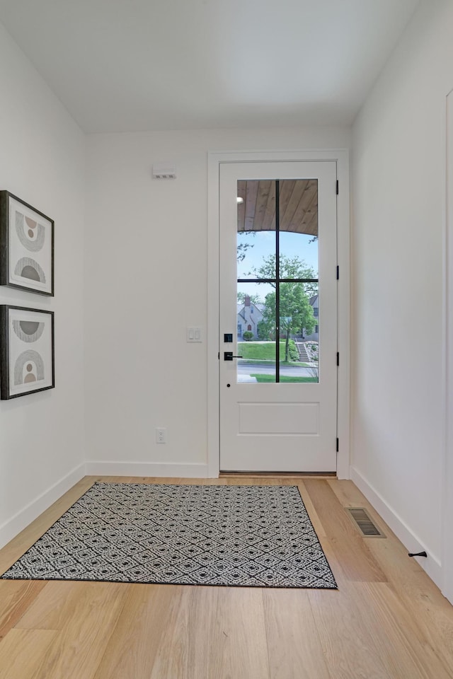 4804 12th Ave S, Minneapolis, MN 55417 - doorway with wood finished floors and baseboards