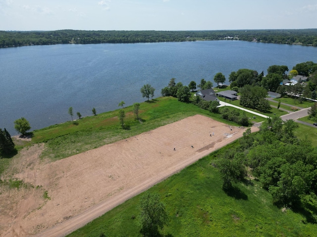 1625 Lake Ave, Luck, WI 54853 - drone / aerial view of a large body of water