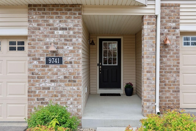 9741 Saint Andrews Dr, Elko New Market, MN 55020 - doorway to property with brick siding