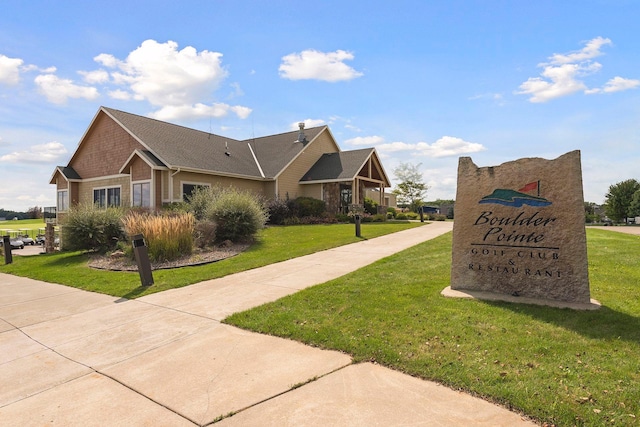 9741 Saint Andrews Dr, Elko New Market, MN 55020 - view of home's exterior with a yard