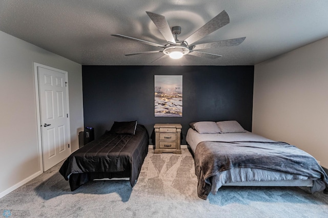 1156 42nd Ave W Unit A, West Fargo, ND 58078 - carpeted bedroom with a ceiling fan