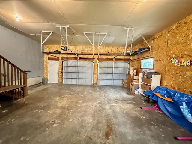 507 5th St NW, Barnesville, MN 56514 - garage featuring a garage door opener