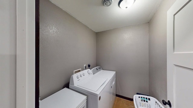 1175 Maben Ave S, Isle, MN 56342 - laundry area with independent washer and dryer