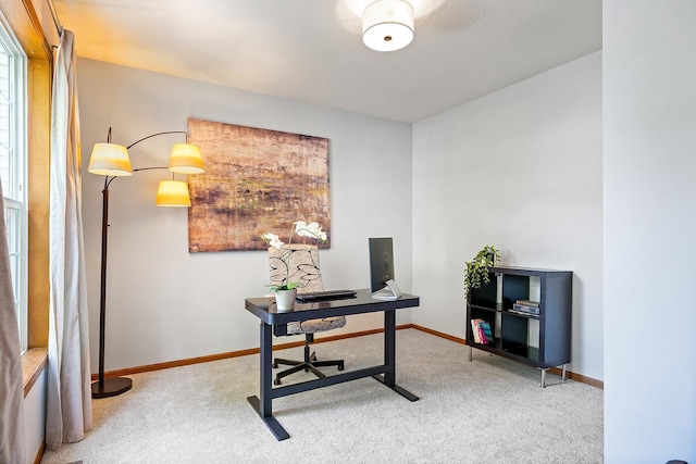 2040 Fountain Ln, Waconia, MN 55387 - office area with carpet floors and baseboards