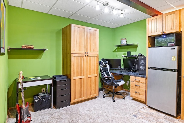 2040 Fountain Ln, Waconia, MN 55387 - home office with rail lighting
