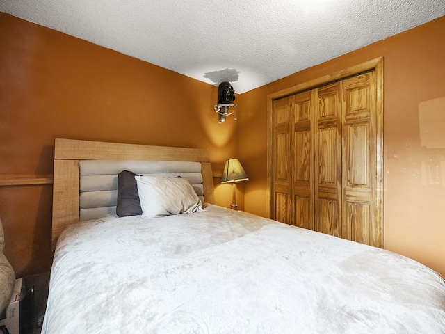 10740 99th Pl N, Maple Grove, MN 55369 - bedroom featuring a closet and a textured ceiling