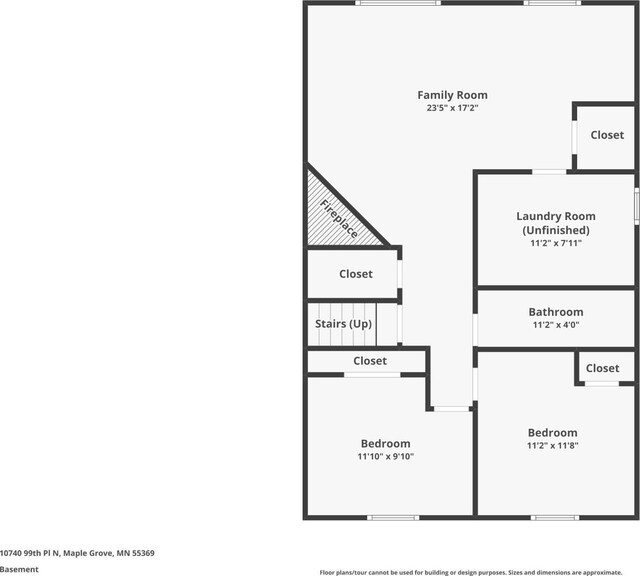 10740 99th Pl N, Maple Grove, MN 55369 - view of floor plan / room layout