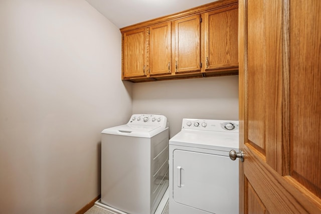 8415 Needham Ave NE, Otsego, MN 55330 - laundry area with cabinet space and independent washer and dryer