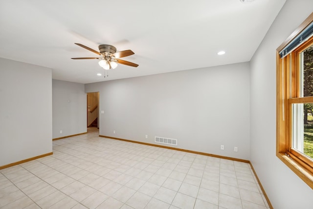 8415 Needham Ave NE, Otsego, MN 55330 - unfurnished room featuring ceiling fan, recessed lighting, and baseboards