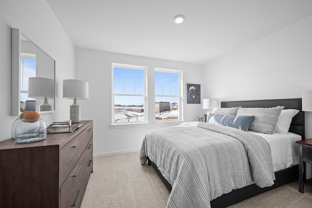 7130 Large Ave NE, Otsego, MN 55301 - bedroom featuring light colored carpet, multiple windows, and baseboards