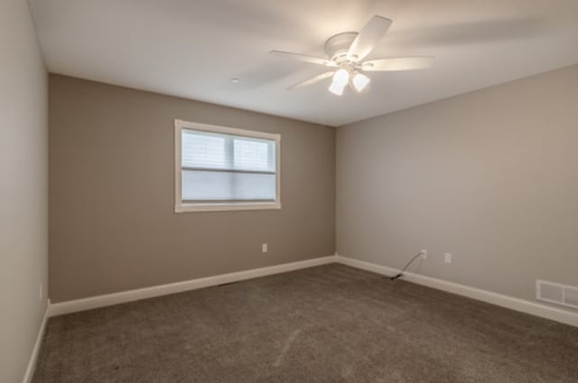 642 Haeberle Ave, New Ulm, MN 56073 - carpeted empty room featuring baseboards and a ceiling fan