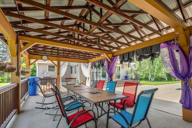 11520 120th St N, Stillwater, MN 55082 - view of patio / terrace with outdoor dining area