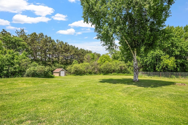 11520 120th St N, Stillwater, MN 55082 - view of yard featuring a wooded view