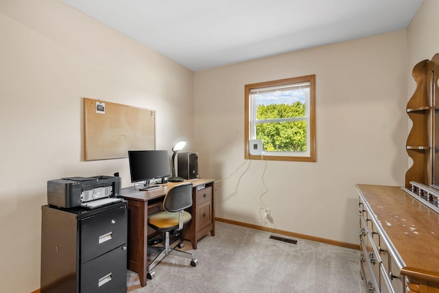 11520 120th St N, Stillwater, MN 55082 - office area with baseboards and light carpet