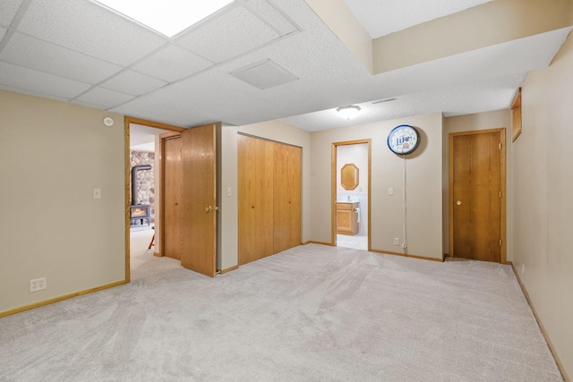11520 120th St N, Stillwater, MN 55082 - unfurnished bedroom with light carpet, baseboards, and connected bathroom