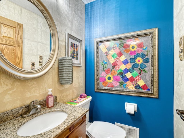 1144 Waldon Pl, Arden Hills, MN 55112 - half bathroom with toilet and vanity