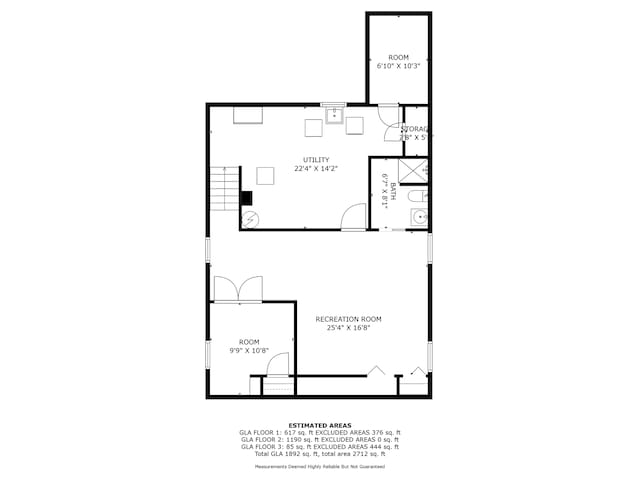 1441 Simpson St, Saint Paul, MN 55108 - view of property floor plan