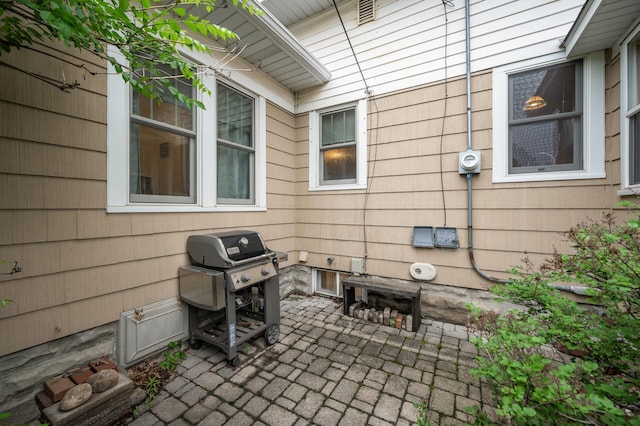 1441 Simpson St, Saint Paul, MN 55108 - view of patio with area for grilling