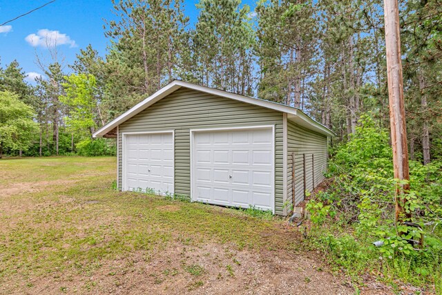4480 253rd Ave NW, Isanti, MN 55040 - view of detached garage
