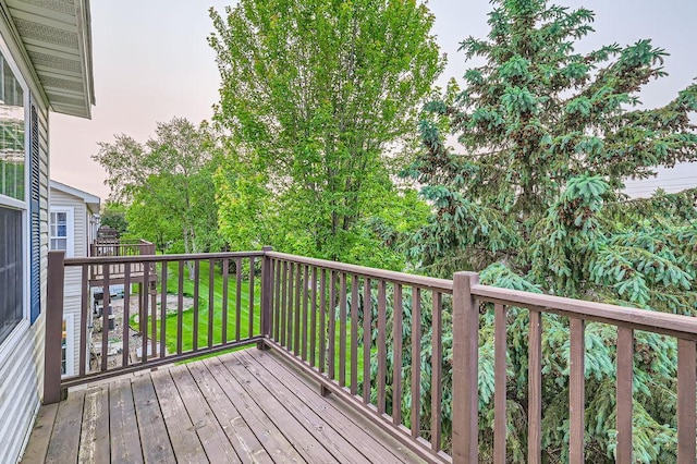 1059 Providence Dr, Shakopee, MN 55379 - wooden deck with a yard