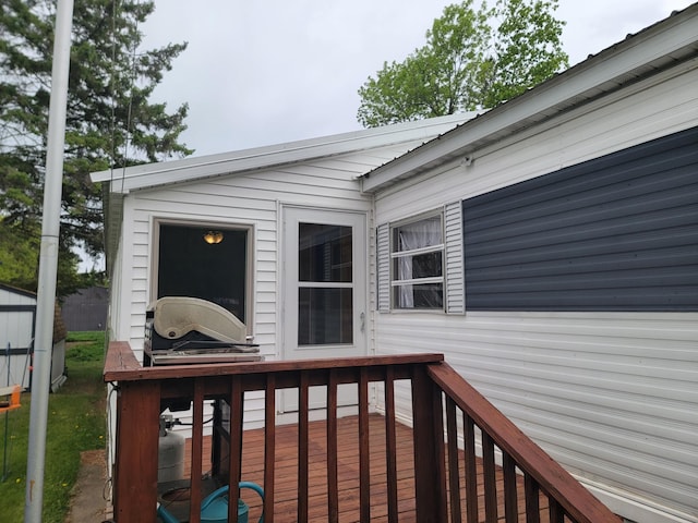 32360 215th Ln Lot A1, Isle, MN 56342 - view of deck