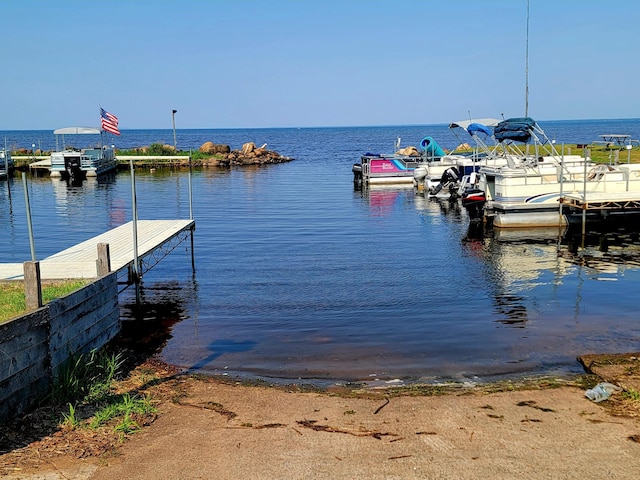 32360 215th Ln Lot A1, Isle, MN 56342 - dock featuring a water view