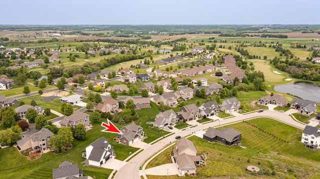 927 Southwell Enclave NE, Byron, MN 55920 - aerial overview of property's location with nearby suburban area