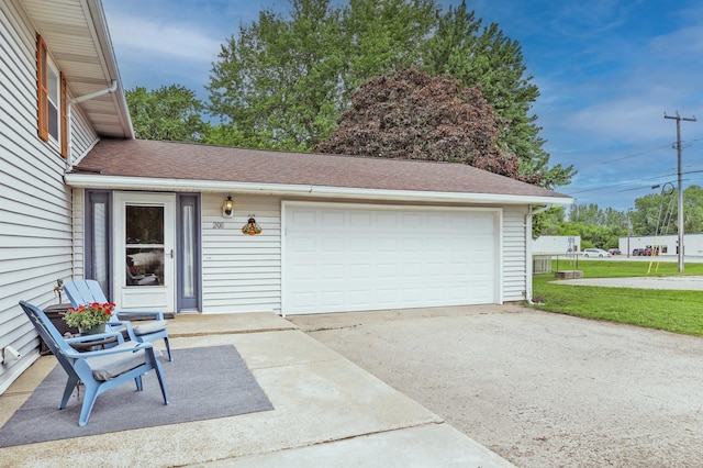 208 Concord St, West Concord, MN 55985 - view of garage