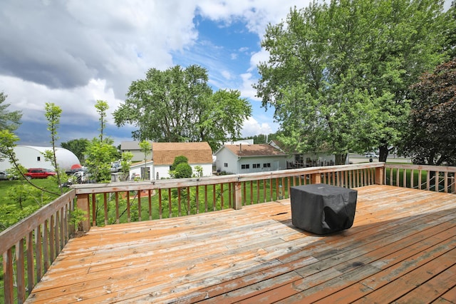 208 Concord St, West Concord, MN 55985 - view of wooden terrace