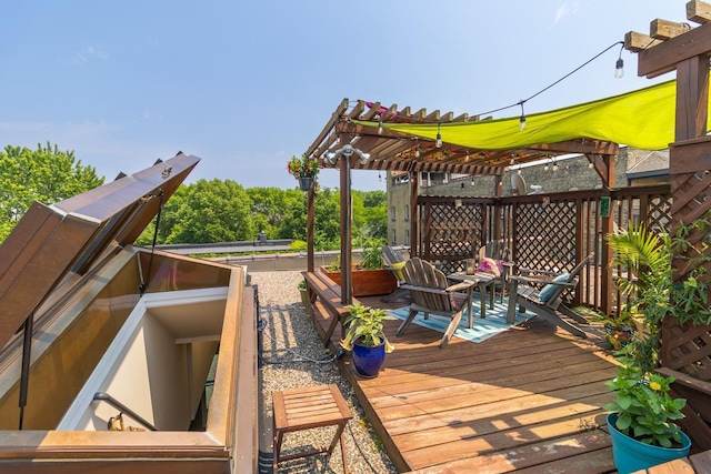 512 Laurel Ave Unit 1, Saint Paul, MN 55102 - view of wooden terrace