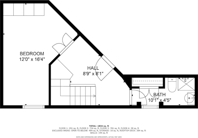 512 Laurel Ave Unit 1, Saint Paul, MN 55102 - view of property floor plan