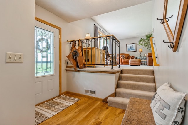 8935 180th St W, Faribault, MN 55021 - entrance foyer featuring wood finished floors and baseboards