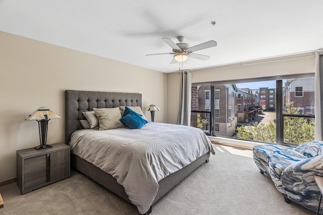 198 Elm St, Saint Paul, MN 55102 - carpeted bedroom featuring ceiling fan