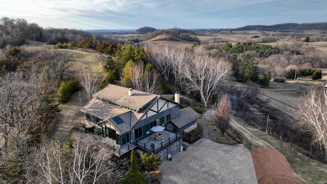 N30732 Square Bluff Rd, Blair, WI 54616 - aerial view of property's location