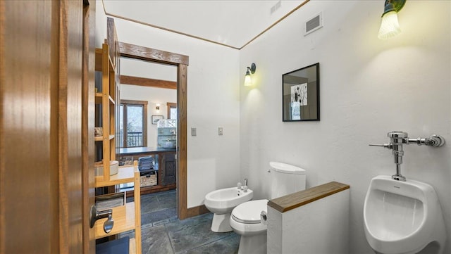 N30732 Square Bluff Rd, Blair, WI 54616 - bathroom featuring a bidet and toilet
